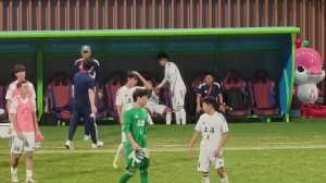 不甘心！上海队无缘全运男足U20决赛，蒯纪闻赛后捂脸痛哭