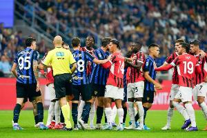 米兰德比数据对比：国米进球、助攻和射门意甲第一，米兰中柱第一