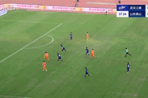 这下真进了！泽卡接直塞左脚推射破门，克雷桑助攻，泰山1-0三镇