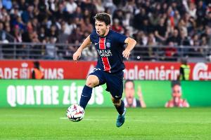 若昂·内维斯本赛季各赛事打进6球，巴黎队内最多