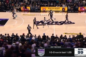 森林狼又要翻车？国王突然一波10-0 最后1分钟直接将分差抹平了