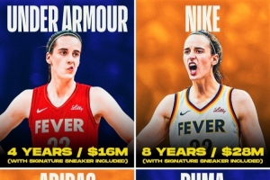 库里最不满UA的是招募克拉克失败！回顾各大品牌报价 UA年薪最高