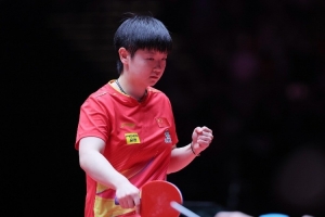 孙颖莎：就算落后时我们也在把节奏拉回来，一分一分去追