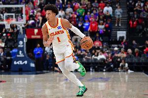 要进全明星？！杰伦·约翰逊21中10&22罚17中砍41+14+7 得分新高