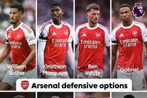 墙裂了🧱阿森纳后防八大金刚总身价4.23亿欧，3伤员身价1.9亿欧