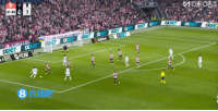 传进球门！皇马连续传球，姆巴佩头球摆渡，卡马文加头球破门