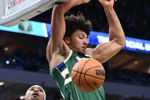 真就一球不丢！希姆斯超级高效7投7中得到15分14板1断