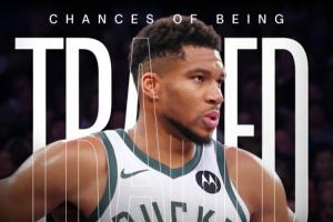 离队难以避免？😲美媒：字母哥被雄鹿交易走的概率高达76%