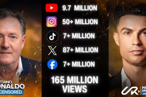 曾两度专访C罗！天空：摩根旗下栏目估值已经高达1.3亿美元