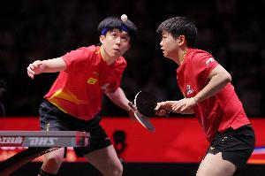 混团世界杯：王楚钦/孙颖莎3-0户上隼辅/张本美和，国乒3比0领先