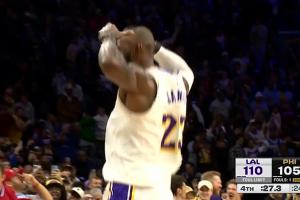 詹姆斯戴王冠！艾顿：这是GOAT时刻 我停下庆祝专注欣赏他表演