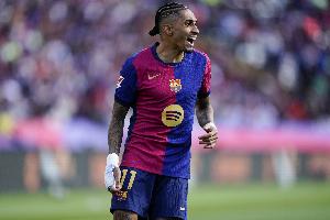 好消息！记者：拉菲尼亚、霍安·加西亚正常参加巴萨今日训练