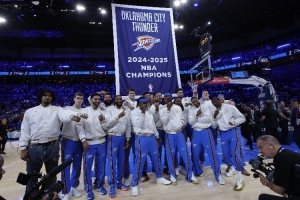 拜伦·斯科特：雷霆有机会打破勇士73胜纪录 但夺冠才是重要的