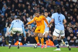 2012-13赛季首次交锋以来，皇马和曼城将迎来第15次交手同期最多