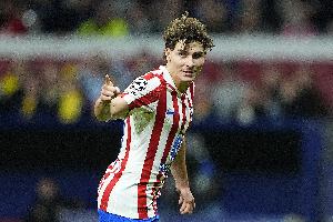 马竞球员身价涨跌情况：小西蒙尼涨至4000万欧，小蜘蛛1亿欧不变