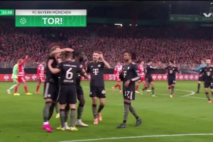 【集锦】德国杯-凯恩破门+送点柏林联合两送乌龙 拜仁3-2柏林联合